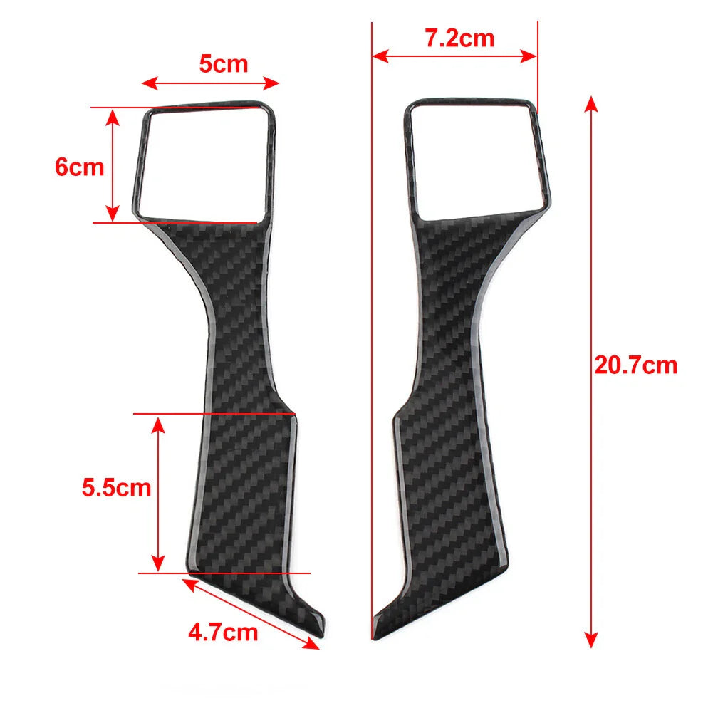 Steering Wheel Panel Cover Trim for Toyota Land Cruiser Prado (2010-2018)