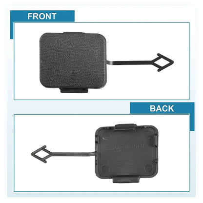 Rear Bumper Tow Hook Cover for Mercedes-Benz (2006-2011) Black