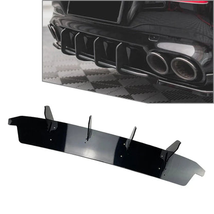 Rear Bumper Diffuser Lip for Mercedes Benz CLA-Class C118 (2019 - ) Black