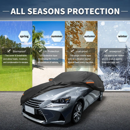 Waterproof 210D-PU Car Cover for Lexus IS Sedan (2014-2023)