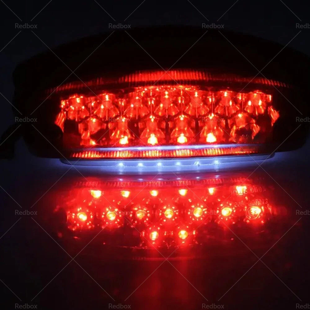Universal Smoke LED Rear Brake Tail Light for Motorcycle