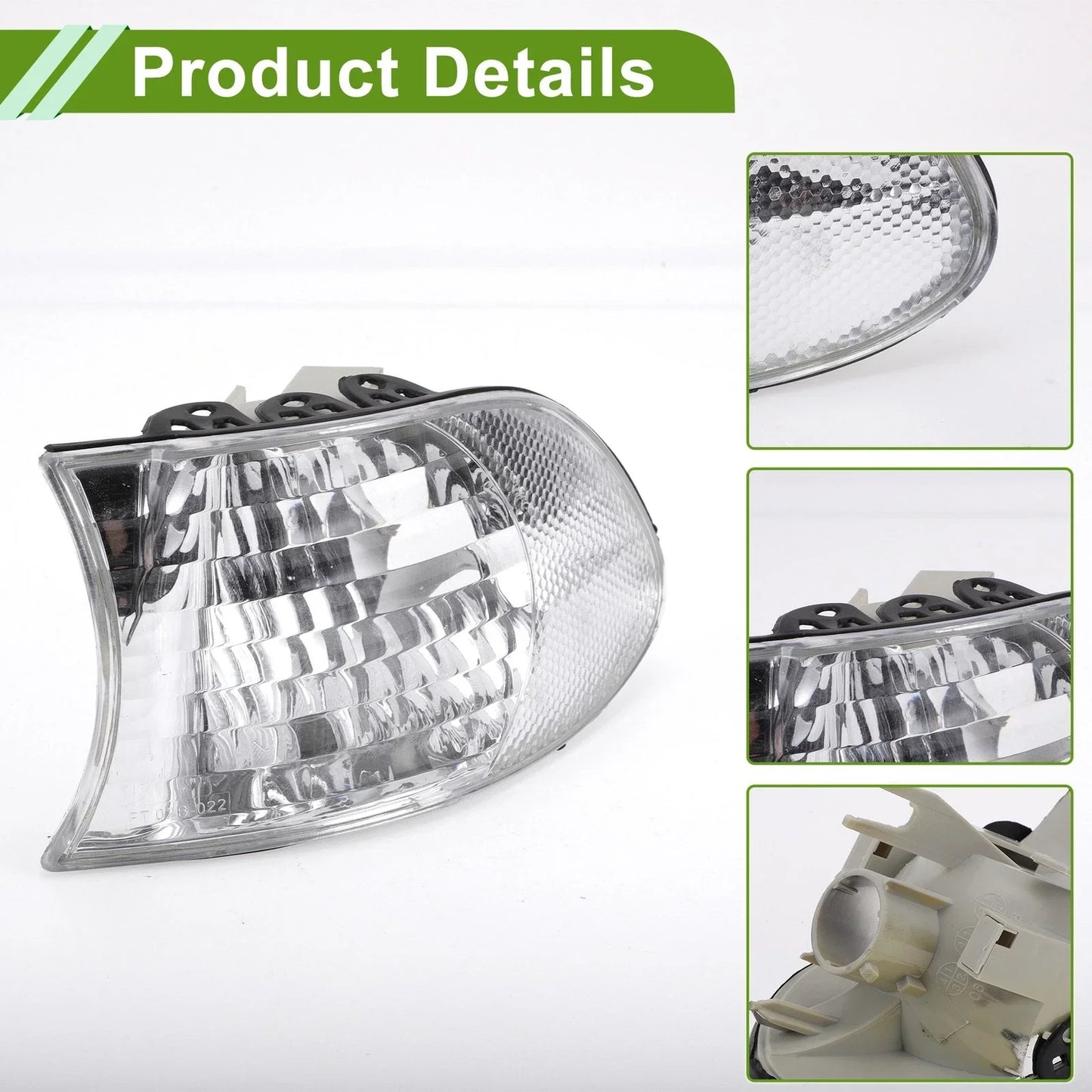 Left Corner Signal Light Cover for BMW 7 Series (1999-2001)