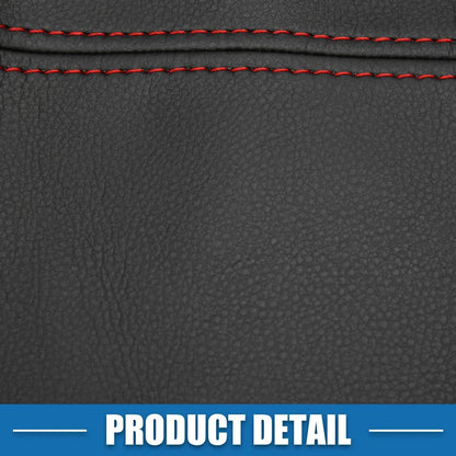 Front Door Panel Armrest Covers for Dodge Charger (2011-2023) - Black/Red Line