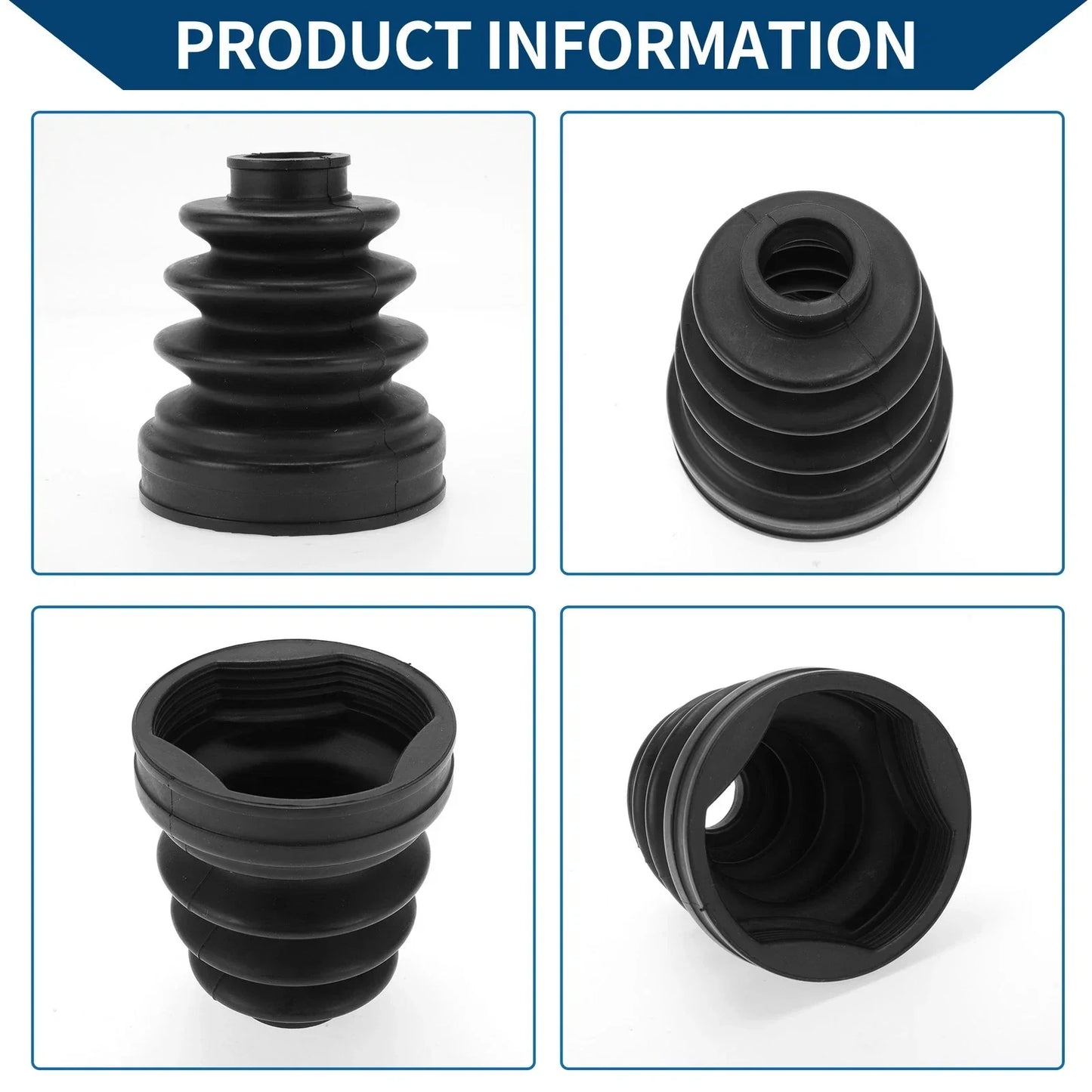 Inner CV Joint Boot Kit w/ Clamps for Hyundai Tucson (2010-2013)