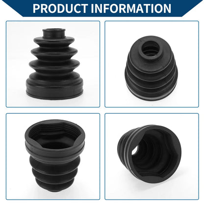 Inner CV Joint Boot Kit w/ Clamps for Hyundai Tucson (2010-2013)