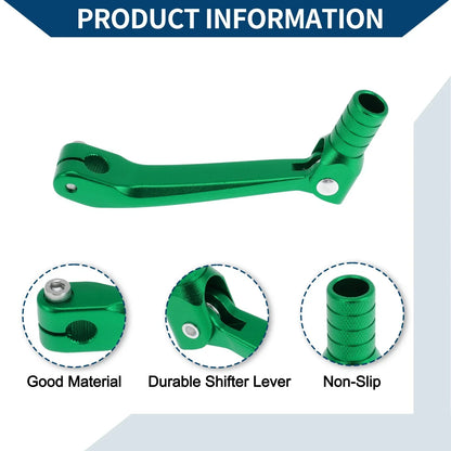 Folding Motorcycle Gear Shifter Lever for Honda CRF150F (2003-2017) Green