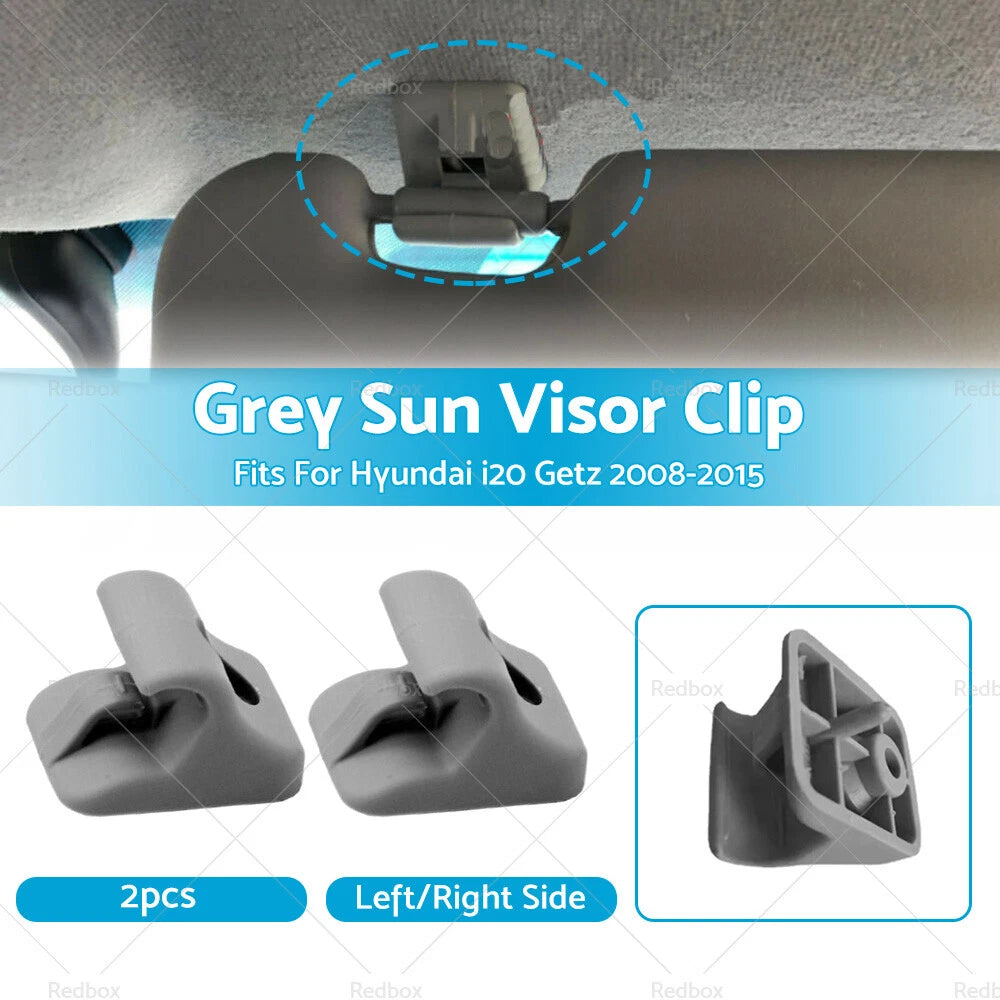 Sun Visor Clips for Hyundai i20, Getz (2008-2015)