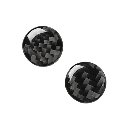 Carbon Fiber AC Switch Button Cover Trim for Audi A6 A7 (2012-2018)