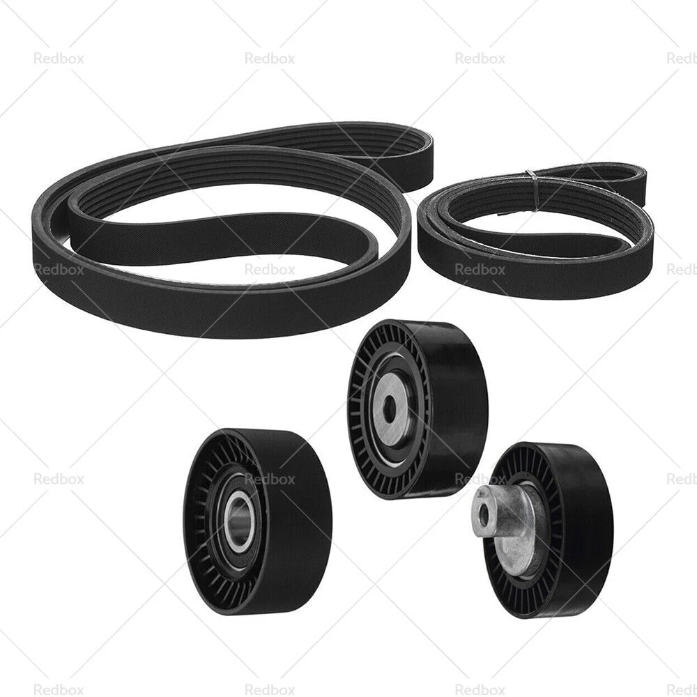 Belt Tensioner Pulley Drive Kit for BMW E46 E39 E38 X5 E53 Z3 E36 (1998-2006)