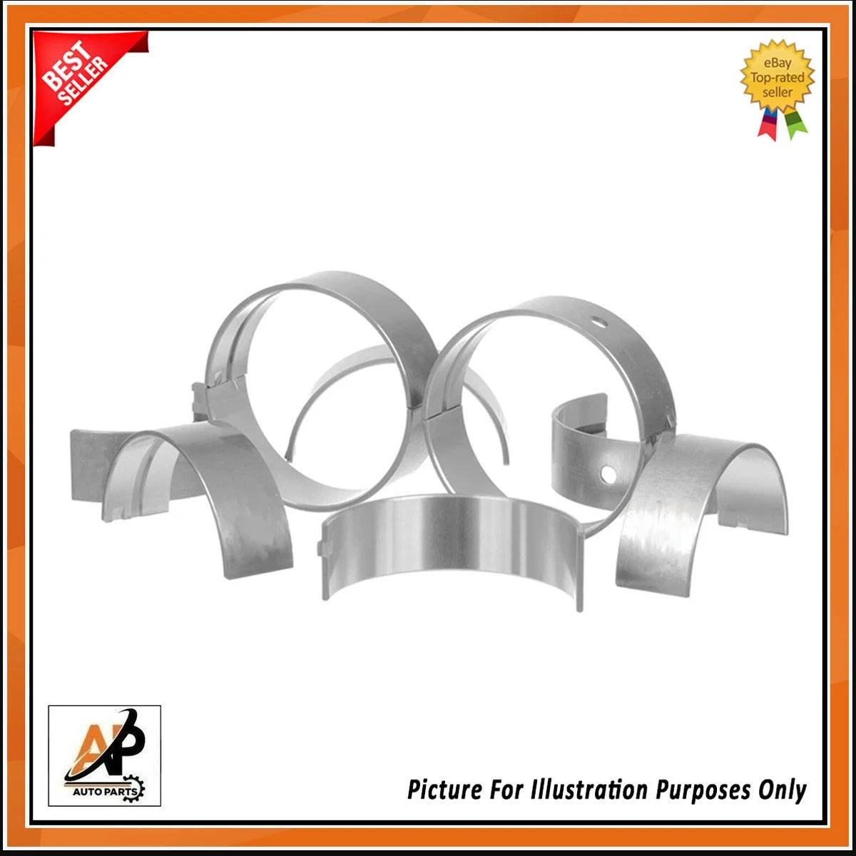 Crankshaft Main Bearings Set for Peugeot Boxer 2.2 BlueHDi Diesel (2010–2021)