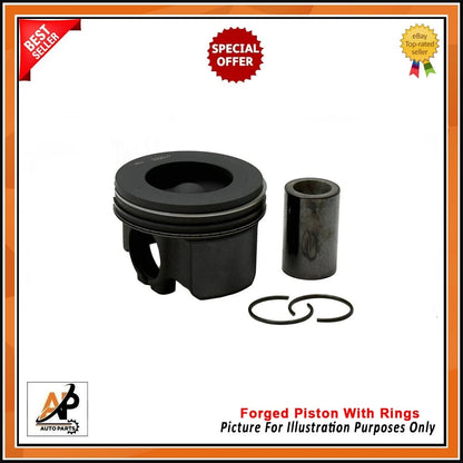 Forged Piston Kit with Rings for Jaguar Land Rover 3.0L Diesel (DT306 2009–2019)