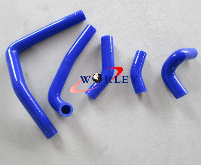 Silicone Radiator Hose for Honda CR250 CR250R (2003-2008) Blue
