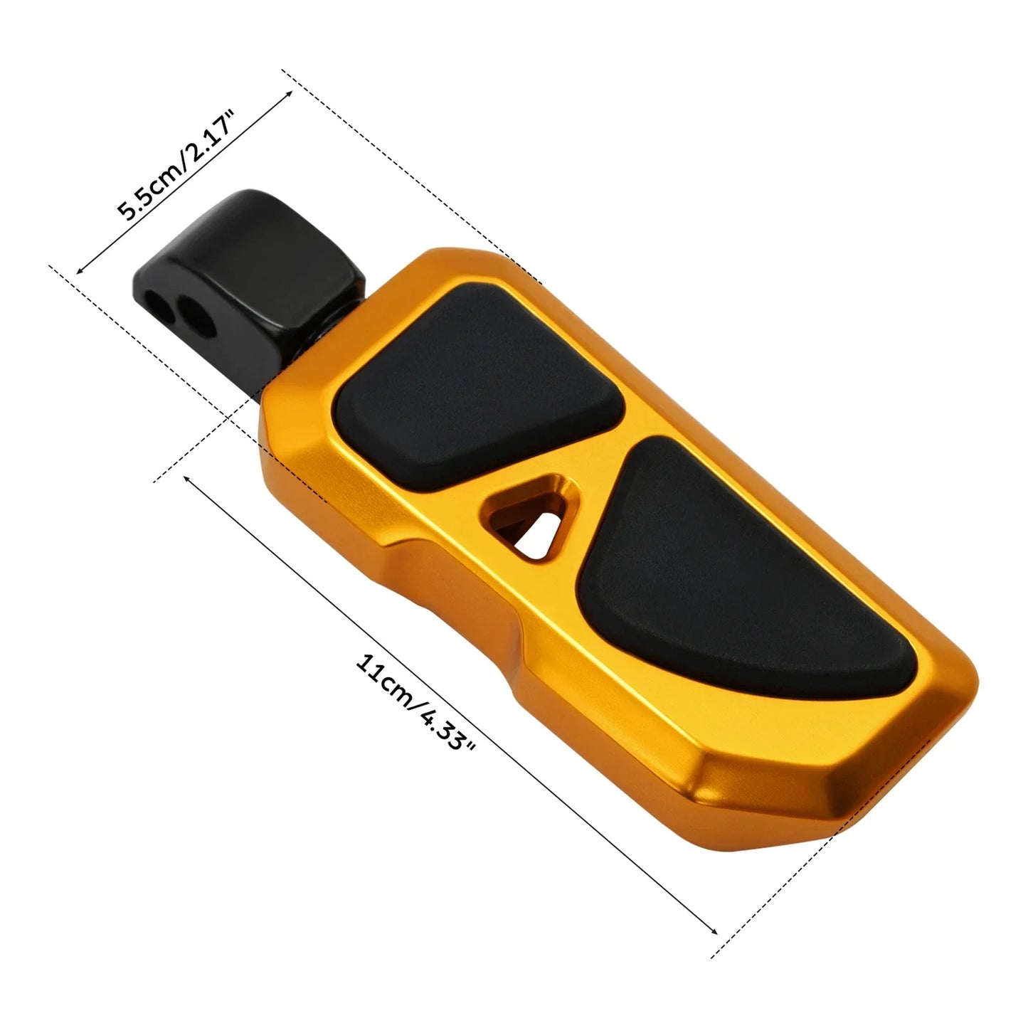 Rear Passenger Footpegs for Harley Softail Low Rider Street Bob (2018-2024)