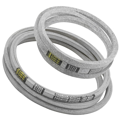Deck Drive Belts Replacement for John Deere X330 X350 X354 X370 (42") (202?)