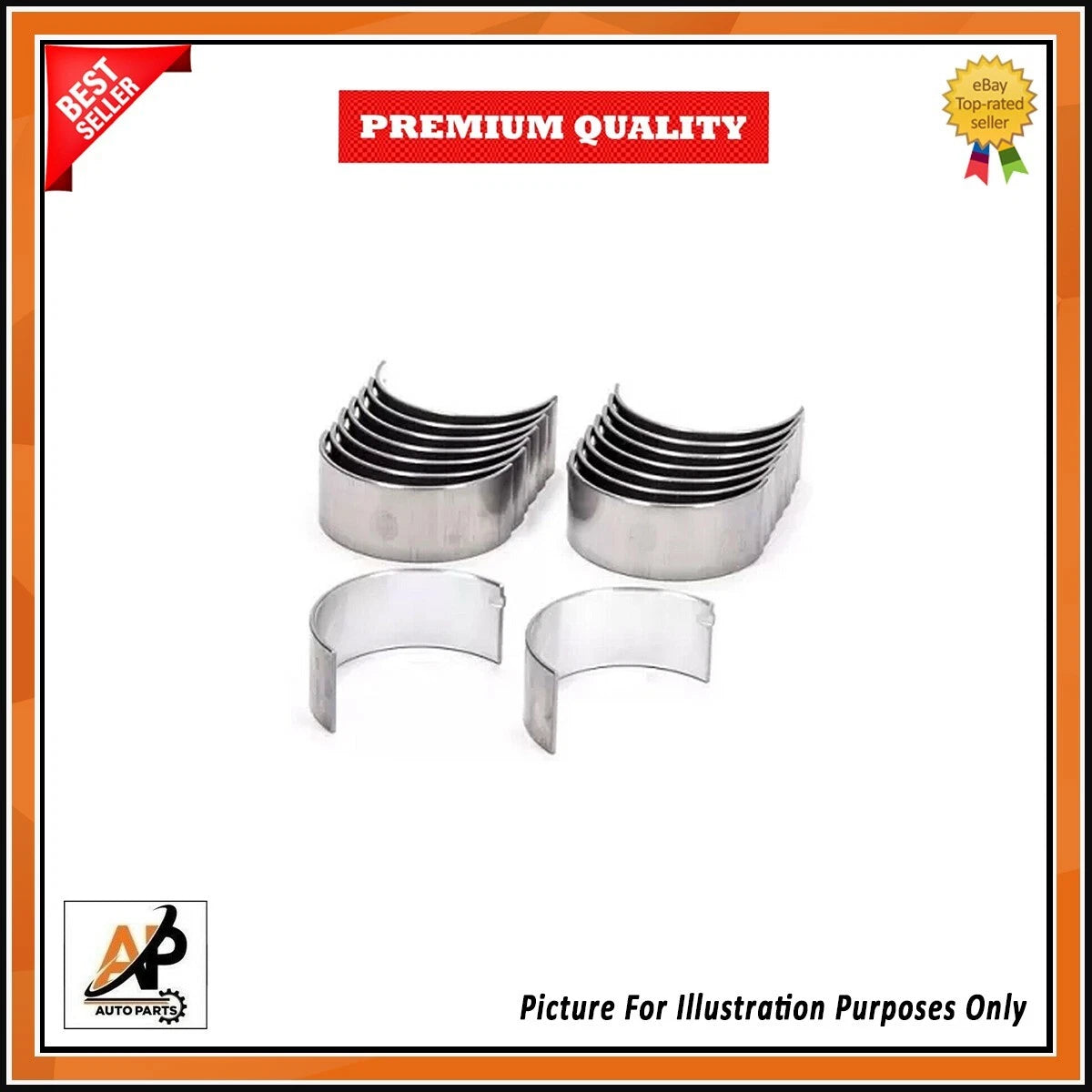 Connecting Rod Bearings STD Replacement for Kia Hyundai 2.5 CRDI D4CB (2000–2019)