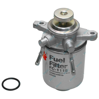 Fuel Hand Primer Pump Cap Assembly + Filter for Landcruiser HZJ70 HZJ75 (1990-2007)