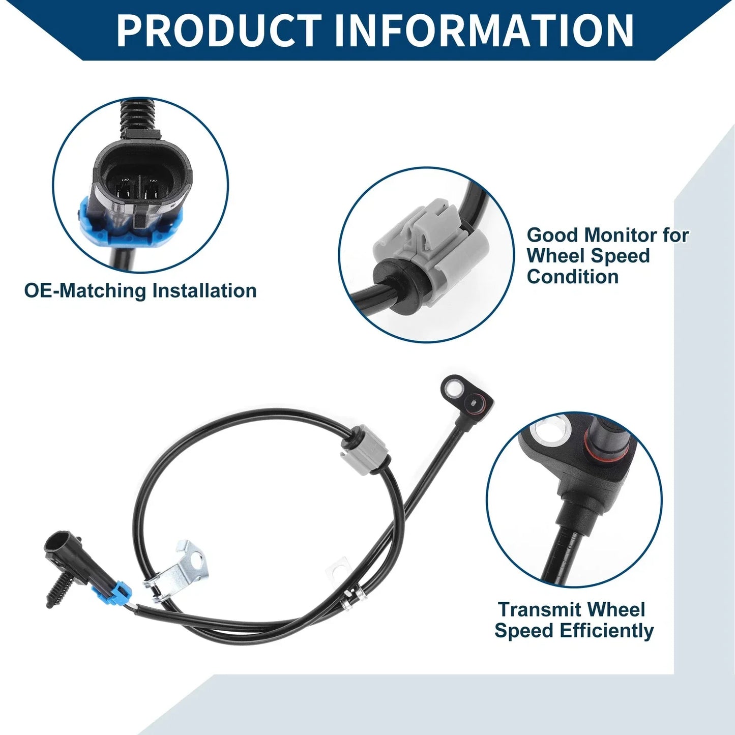 ABS Wheel Speed Sensor for Chevrolet Astro AWD (2000-2005)