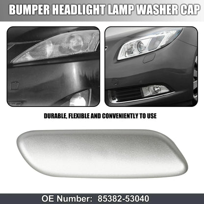 Right Headlight Nozzle Cover for LEXUS IS250 IS300 (2006-2008) Silver Tone