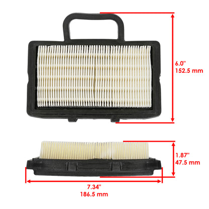 Air Filter Replacement for John Deere LA140 LA145 LA150 X130R (107H)