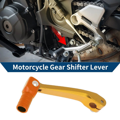 Folding Motorcycle Gear Shifter Lever for Honda CRF150F (2003-2017) Gold Orange
