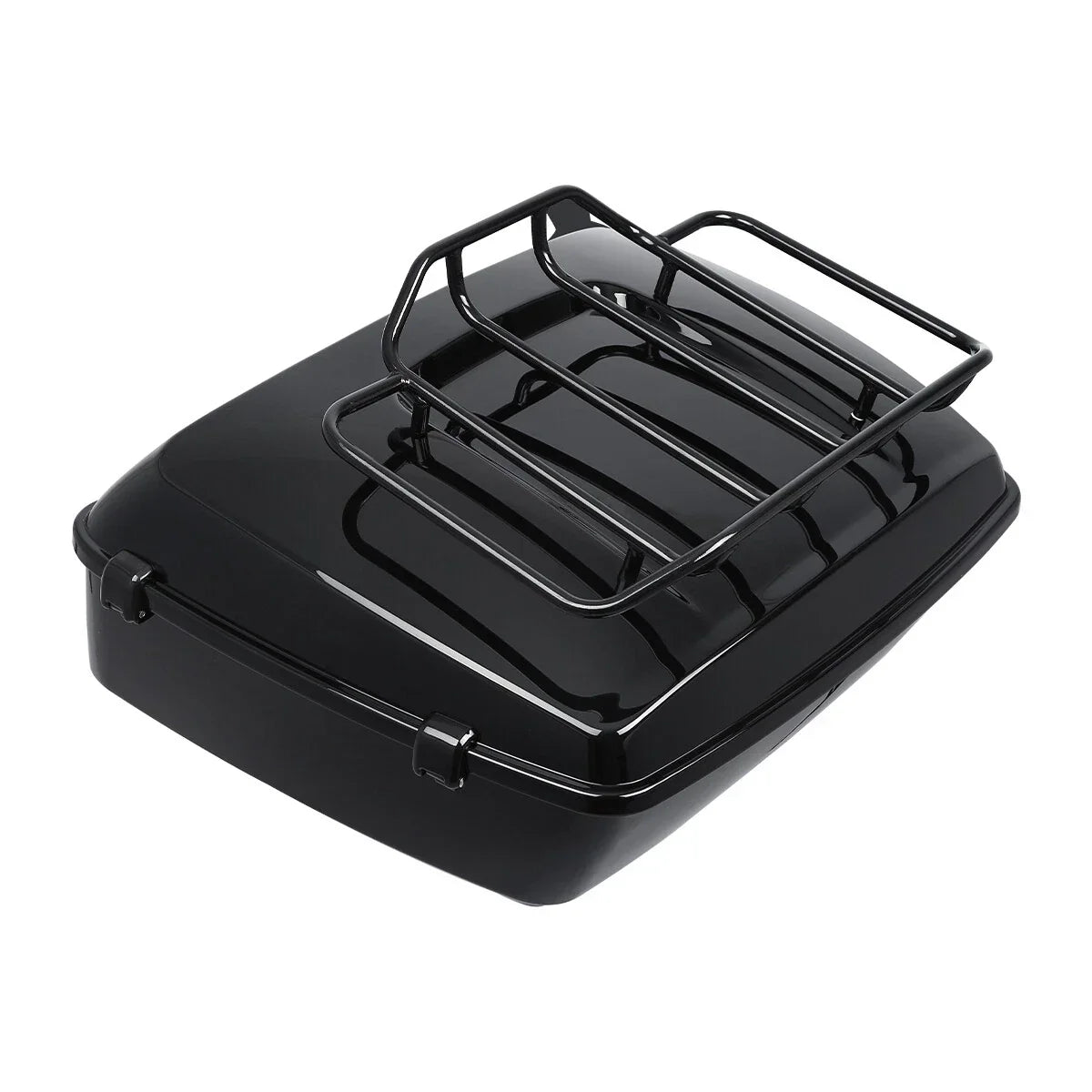 King Trunk Luggage Rack Mount for Harley Touring Black (2014-2025)