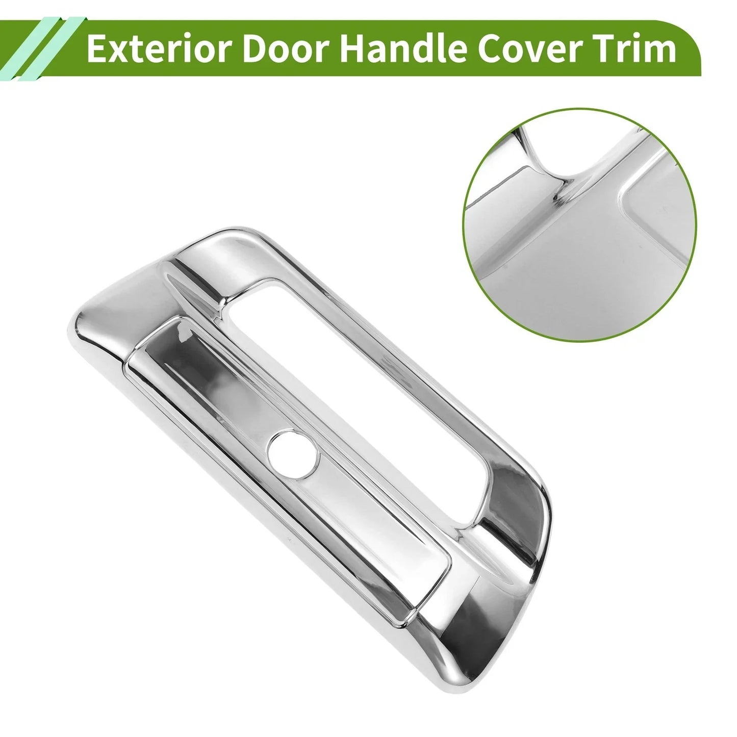 Exterior Door Handle Cover Trim for Dodge Ram 1500 2500 3500 (2019-2023)