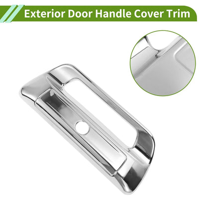Exterior Door Handle Cover Trim for Dodge Ram 1500 2500 3500 (2019-2023)