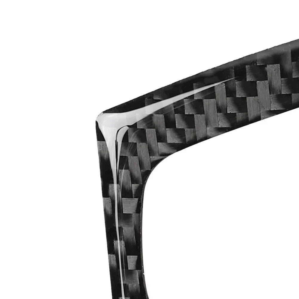 Carbon Fiber Engine Start Key Frame Cover for Audi A4 A5 S5 (2008-2016)