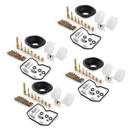 4 x Carburetor Repair Kits for Kawasaki Zephyr ZR750H ZR-7 ZR-7S (1991-2004)