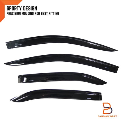 Weather Shield Window Visor Rain Guard for Toyota Camry Aurion (2006-2011)
