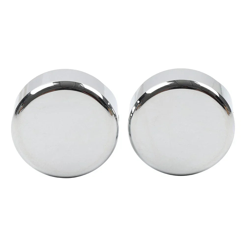 Chrome Upper Fork Caps Covers for Harley Softail Breakout FXBR FXBRS (2018-2023)