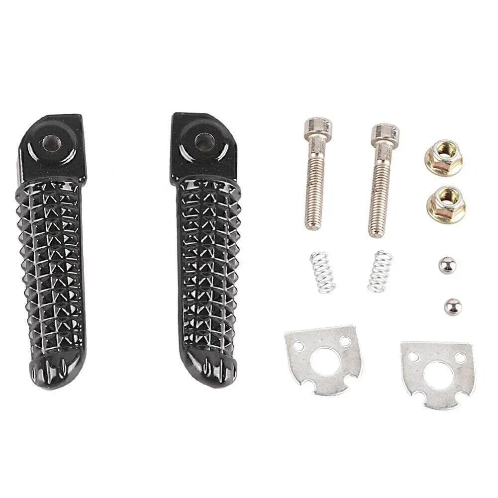 Rider Rear Foot Pegs for Yamaha YZF R1 (2002-2012) Black