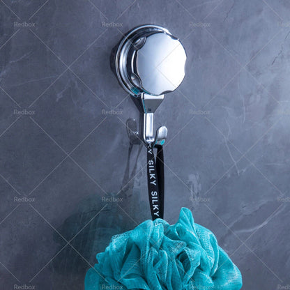 Strong Vacuum Suction Cup Hooks for Bathroom Kitchen Towel Shower Holder