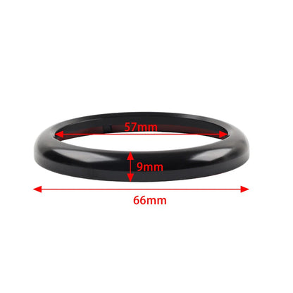 Silver Stopwatch Compass Cover Ring for Porsche 911 718 Boxster Cayenne Macan