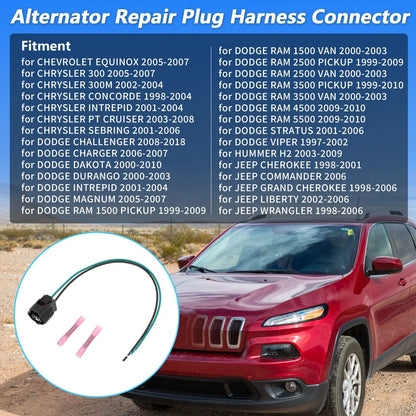 Alternator Repair Plug Harness Connector for Chevy & Chrysler (2010-2015)