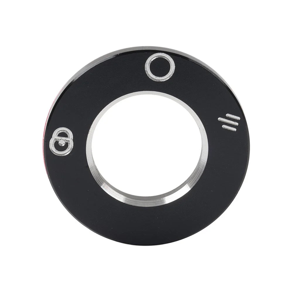 Black Ignition Switch Lock Trim Ring Cover for Vespa LX LXV S ET4 GTS GTV (2006-2023)