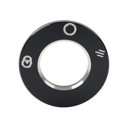 Black Ignition Switch Lock Trim Ring Cover for Vespa LX LXV S ET4 GTS GTV (2006-2023)