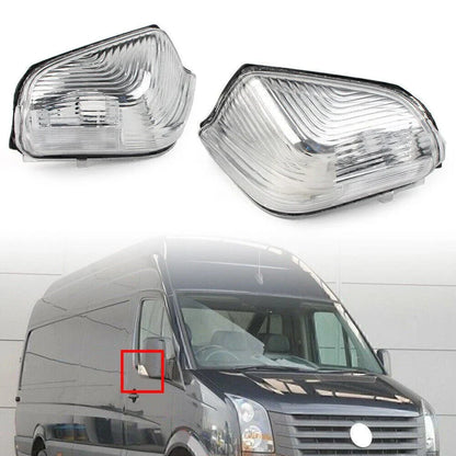 Side Rear View Mirror Turn Signal Lamp for VW Crafter, Benz Sprinter (2006-2018)