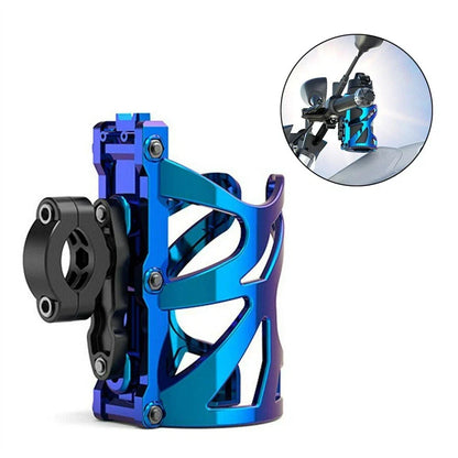 Motorcycle Alloy Handlebar Water Cup Drink Bottle Holder for Universal