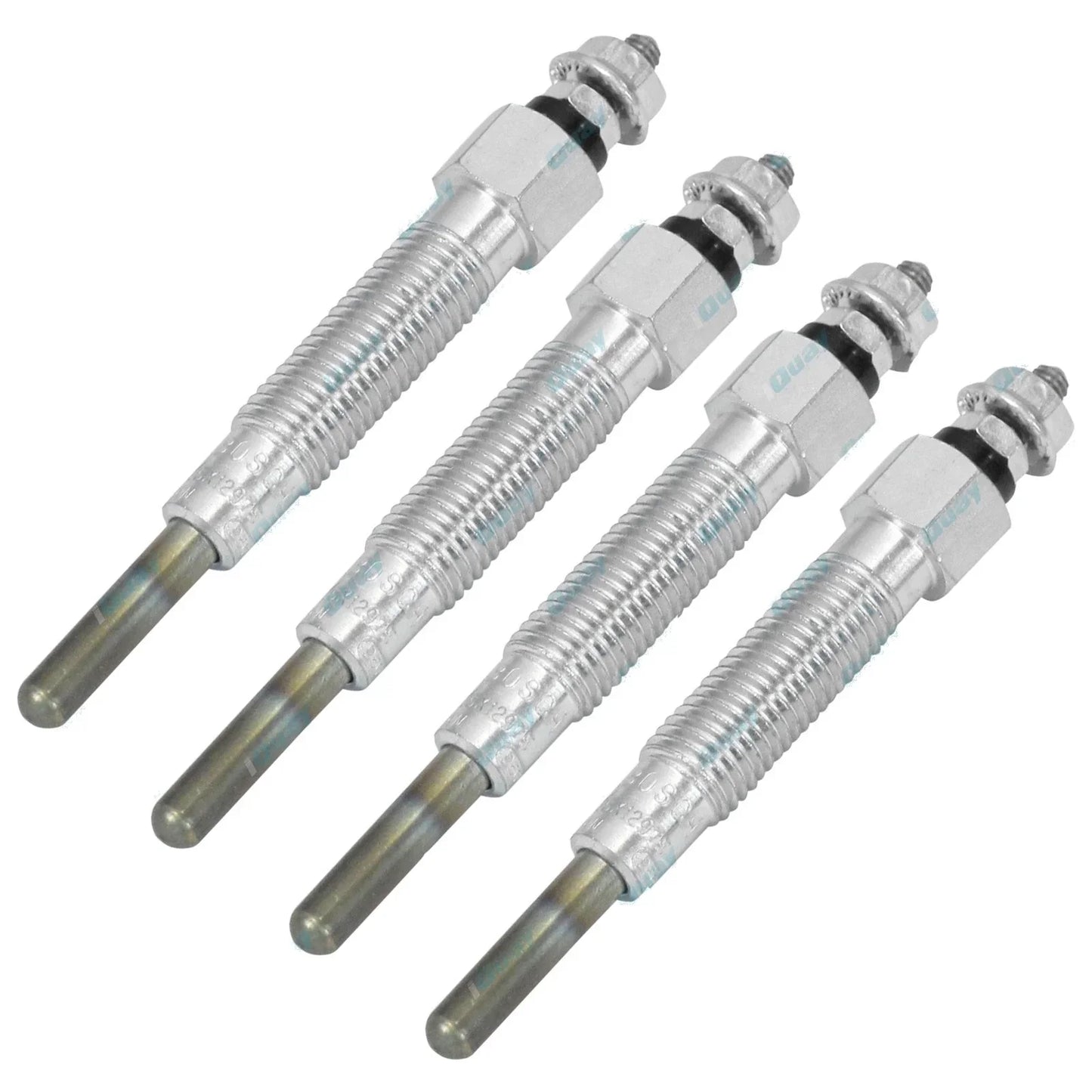 4 Bosch Glow Plug Set Diesel for Nissan Navara D21 D22 Diesel TD25 TD27 2.7L