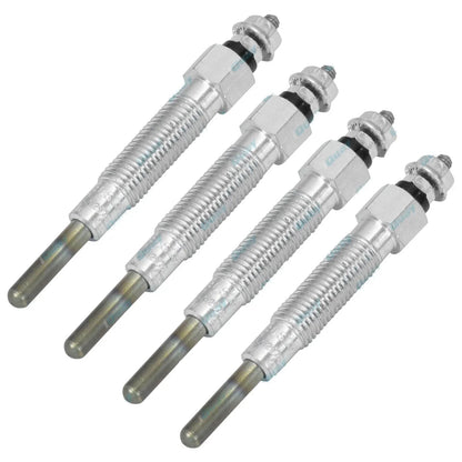 4 Bosch Glow Plug Set Diesel for Nissan Navara D21 D22 Diesel TD25 TD27 2.7L