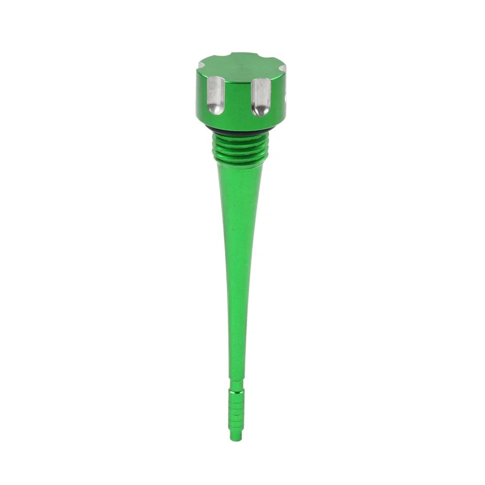 CNC Oil Dipstick Green for Lifan YX 125cc 140cc Engine Pit Dirt Bike