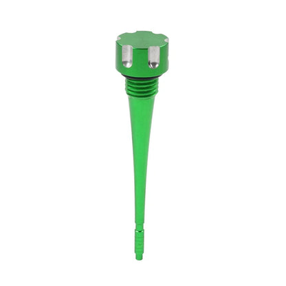 CNC Oil Dipstick Green for Lifan YX 125cc 140cc Engine Pit Dirt Bike