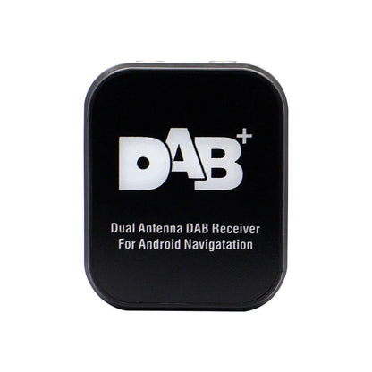 DAB+ Digital Tuner Adapter for Car Audio Radio USB Receiver with Dual Antennas