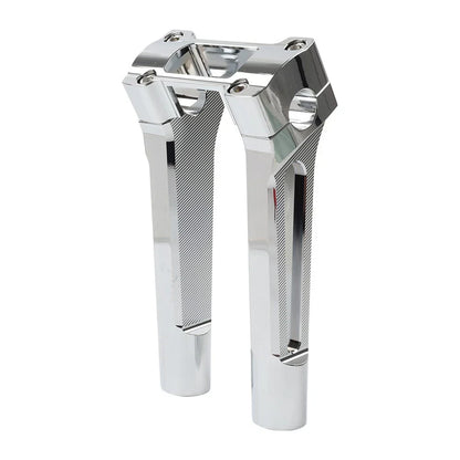 8" Chrome Pullback Handlebar Riser for Harley Dyna M8 Softail Street Bob (2018-21)
