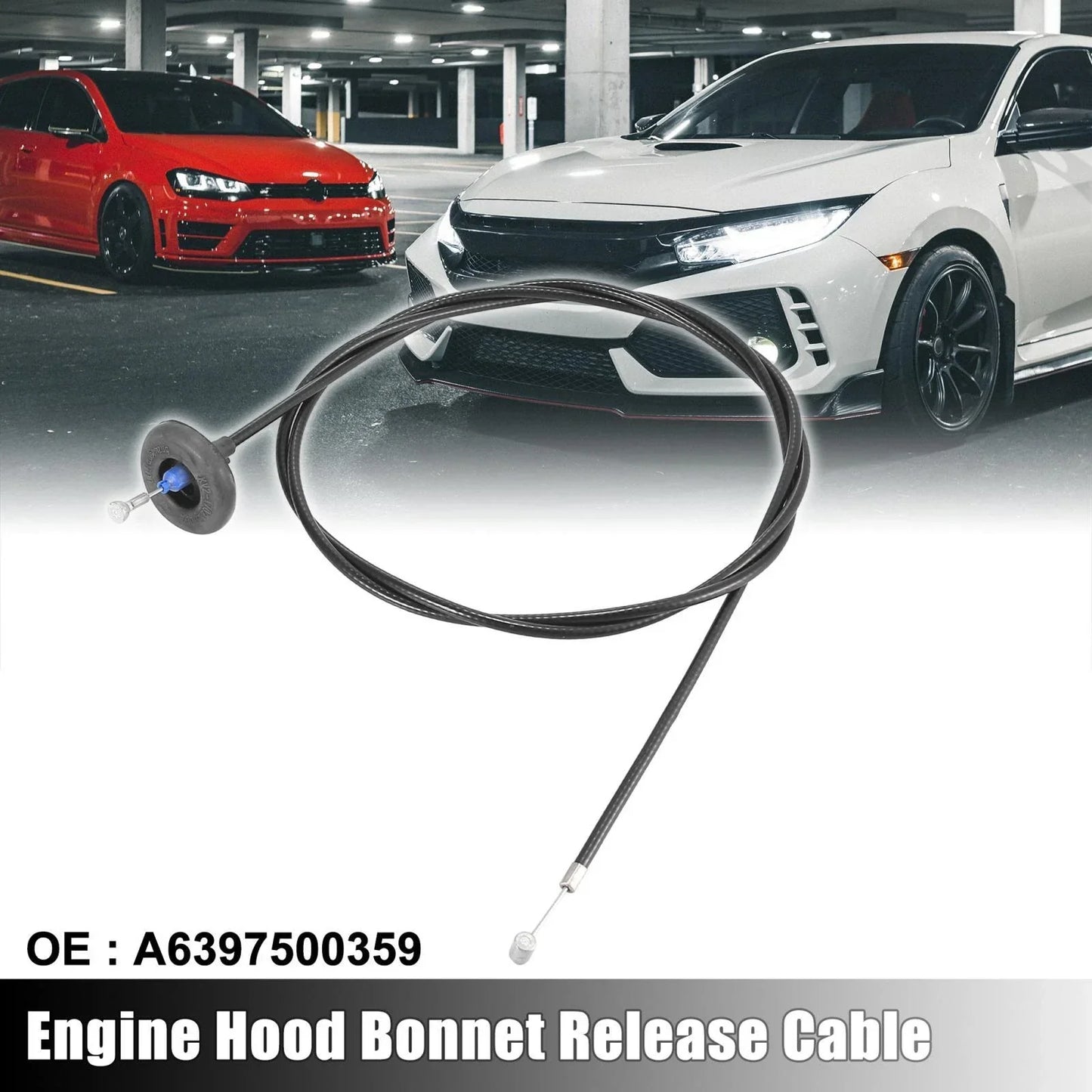 Engine Hood Bonnet Release Cable for Mercedes-Benz Vito Viano (2003-2014)