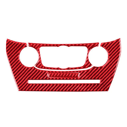 AC Switch Button Panel Cover Trim for Dodge Journey (2011-2018) Carbon Red