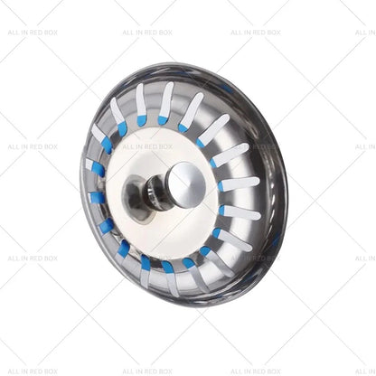 Stainless Steel Kitchen Sink Strainer Plug Waste Drain Stopper
