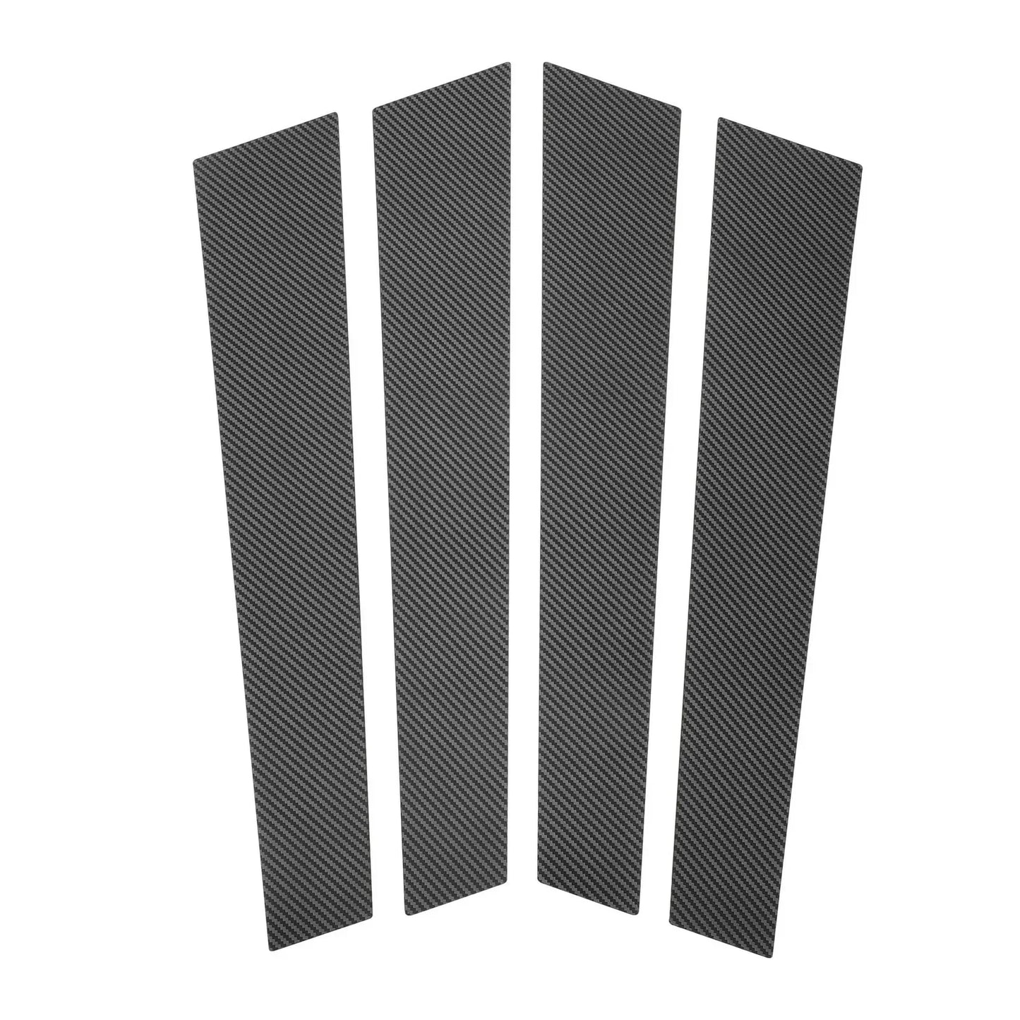 4 Pcs Door Pillar Window Trim for Porsche Panamera Carbon Fiber (2010-2023)