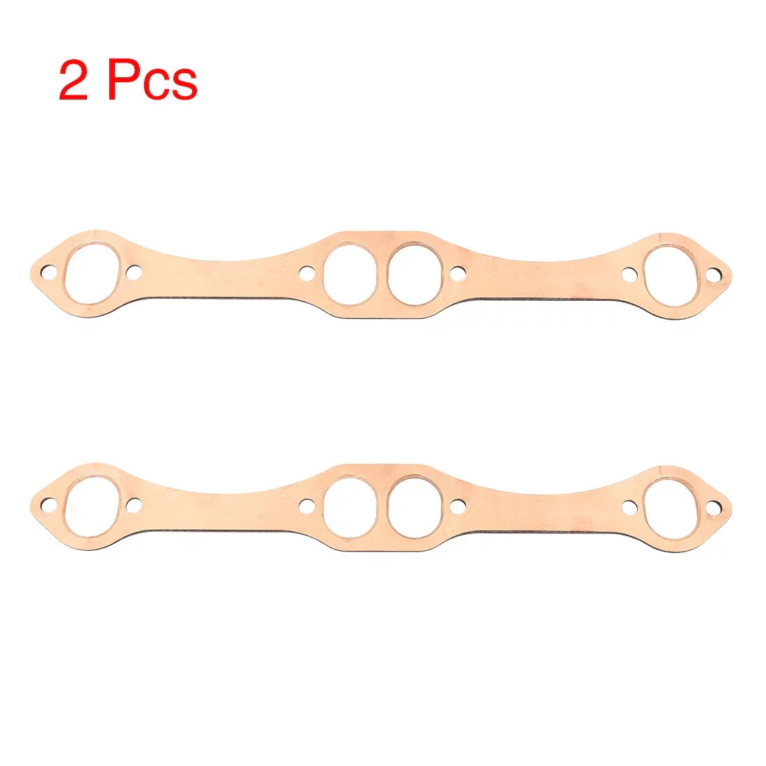 2 x Exhaust Manifold Gaskets for Chevy 327 305 350 383 Engine (1967-1995)
